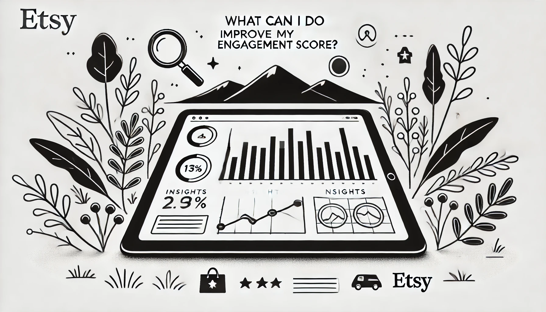 In Listadum, the engagement score is a reflection of how buyers engage with your listings on Etsy. It shows how your listings ranks compared to other listings using the same category or the same tags.